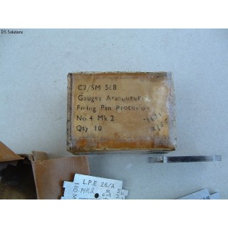 Unopened Box of 10 Gauges FPP No4 Mk2 for 7.92mm BESA Tank MG